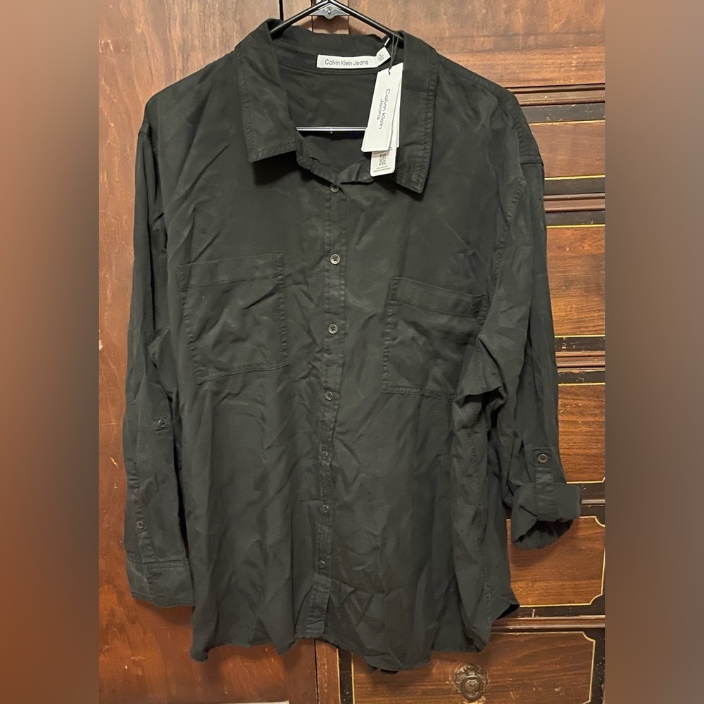 Calvin Klein Black Casual Shirt